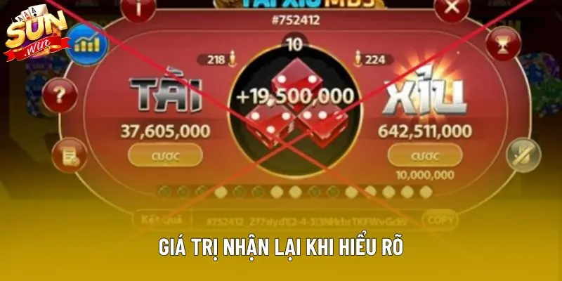 Giá trị nhận lại khi hiểu rõ Giá trị nhận lại khi hiểu rõ