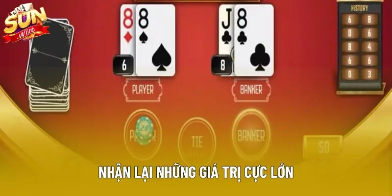 Nhận lại những giá trị cực lớn Nhận lại những giá trị cực lớn